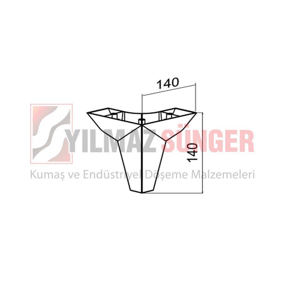 Beyaz 14x14x14 cm 2