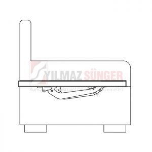 Foot resting mechanism 2