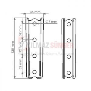 Sliding hinge 3