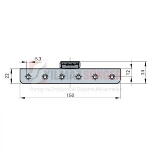 Rastomat Wide Fixed Plate