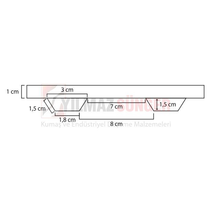 Plastic zigzag spring clip 4900-100 3