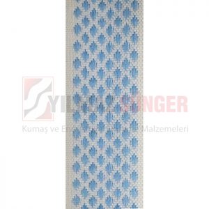 Mattress edge tape baklava aqua 1