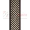 Mattress edge tape baklava brown-beige 1